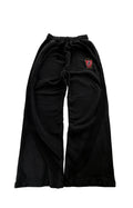 sweatpants-black washed