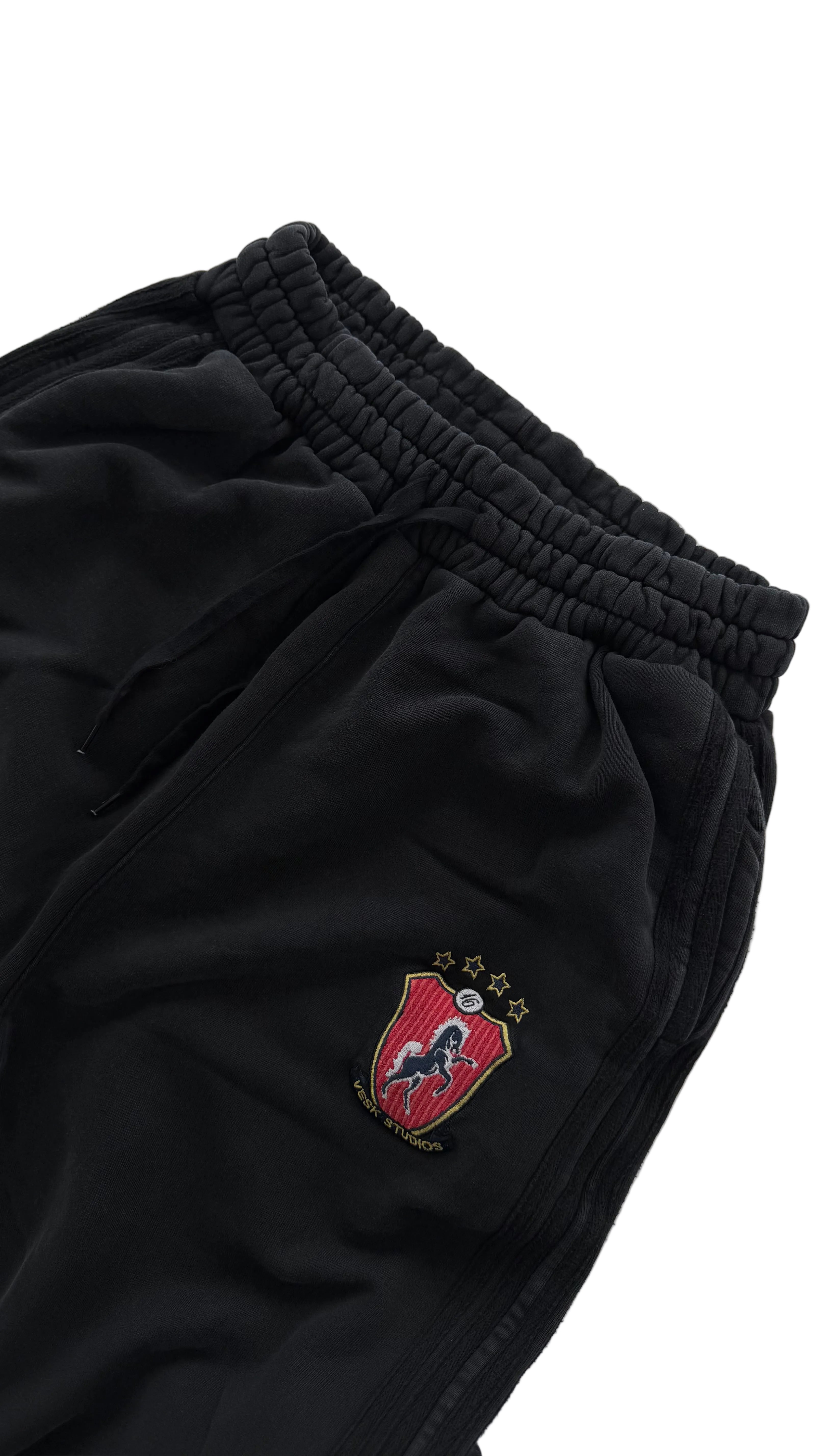 sweatpants-black washed